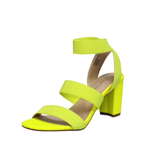 Neon chunky sandals hotsell